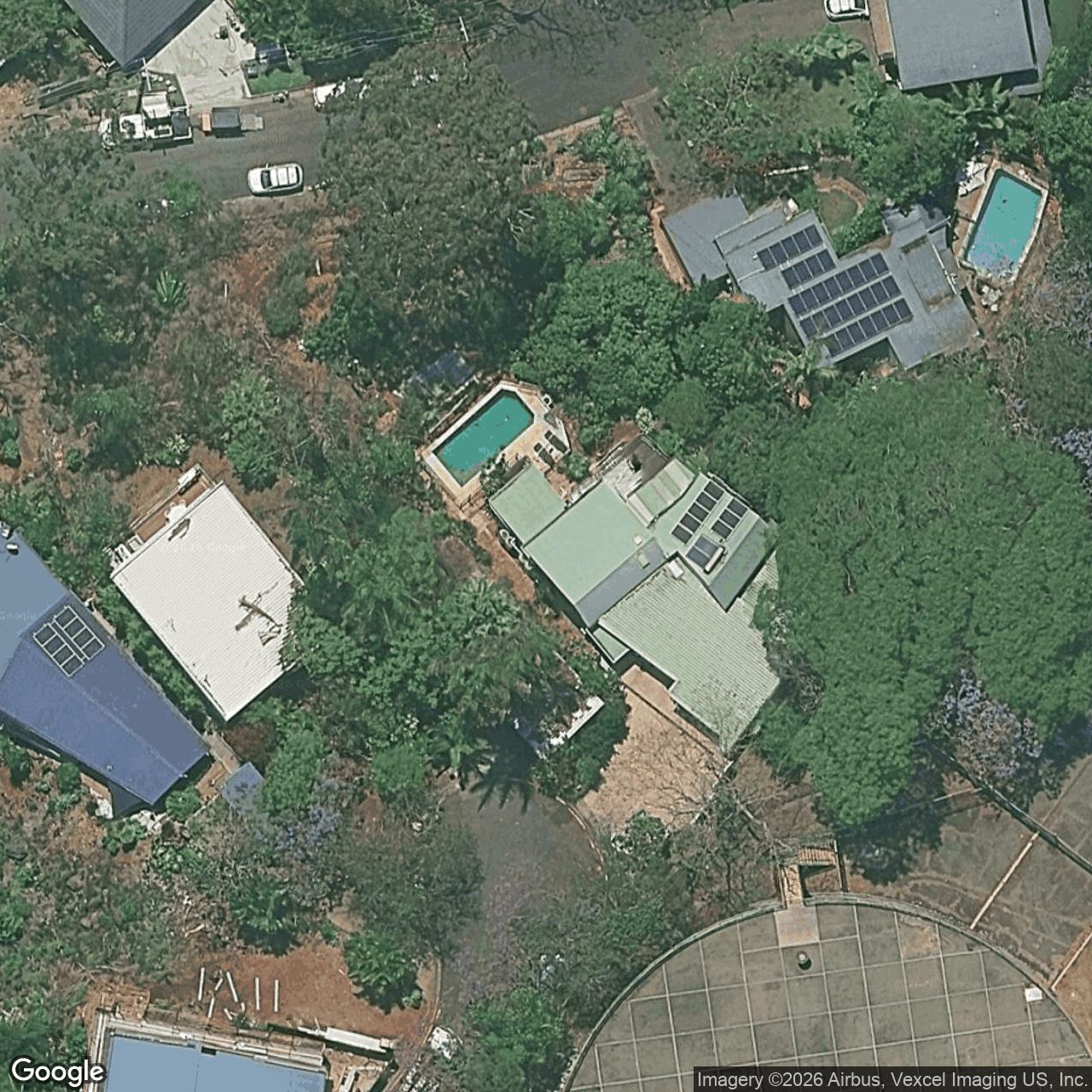 Aerial view of 35 Albany Lane, Currumbin QLD 4223
