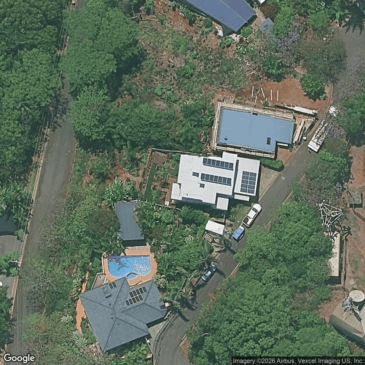 Aerial view of 23 Albany Lane, Currumbin QLD 4223