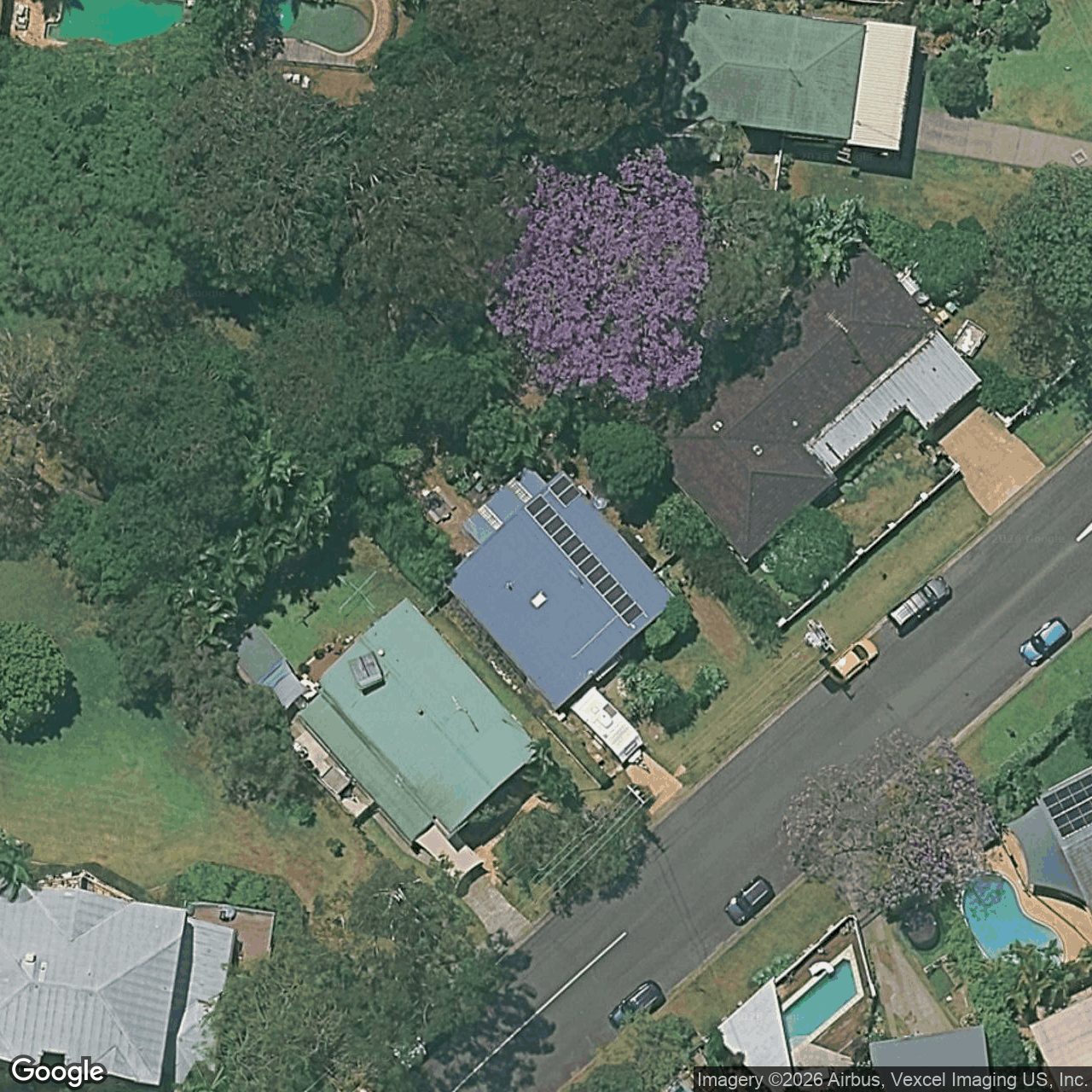 Aerial view of 3 Domain Road, Currumbin QLD 4223