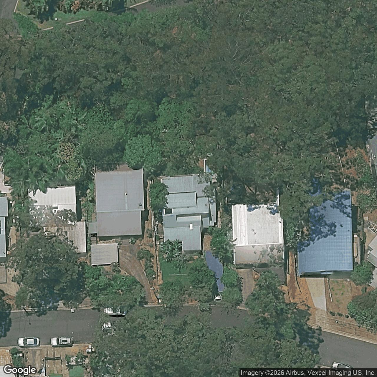 Aerial view of 21 Domain Road, Currumbin QLD 4223
