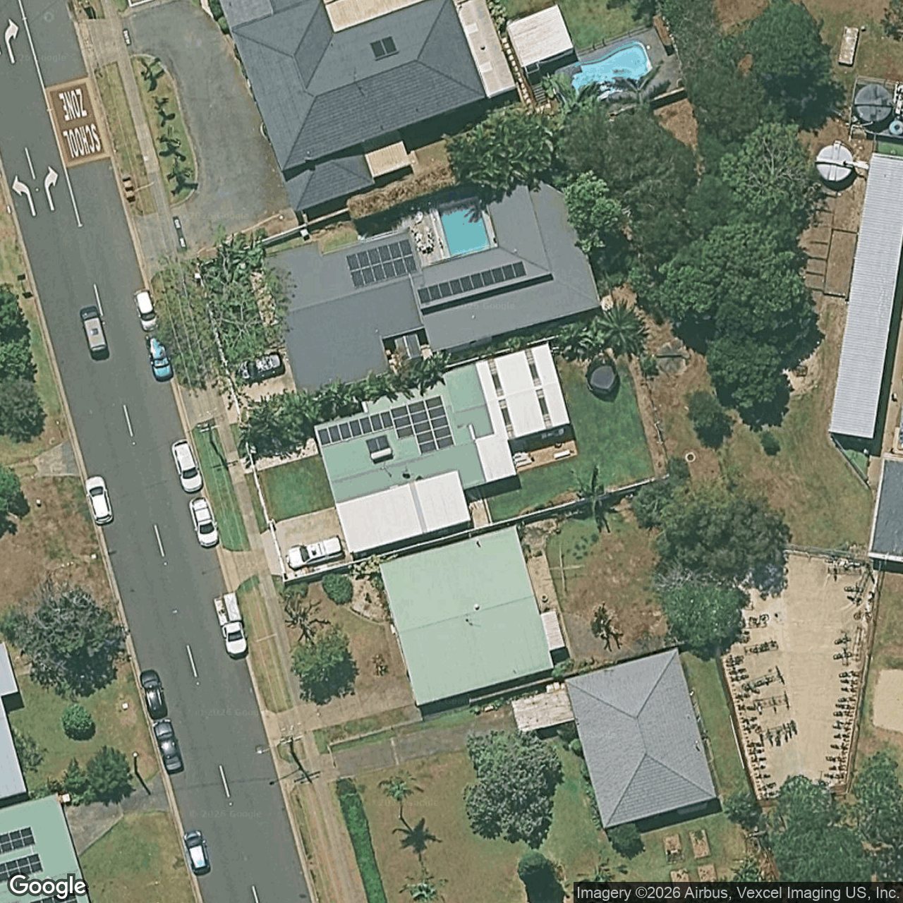 Aerial view of 6 Mitchell Avenue, Currumbin QLD 4223