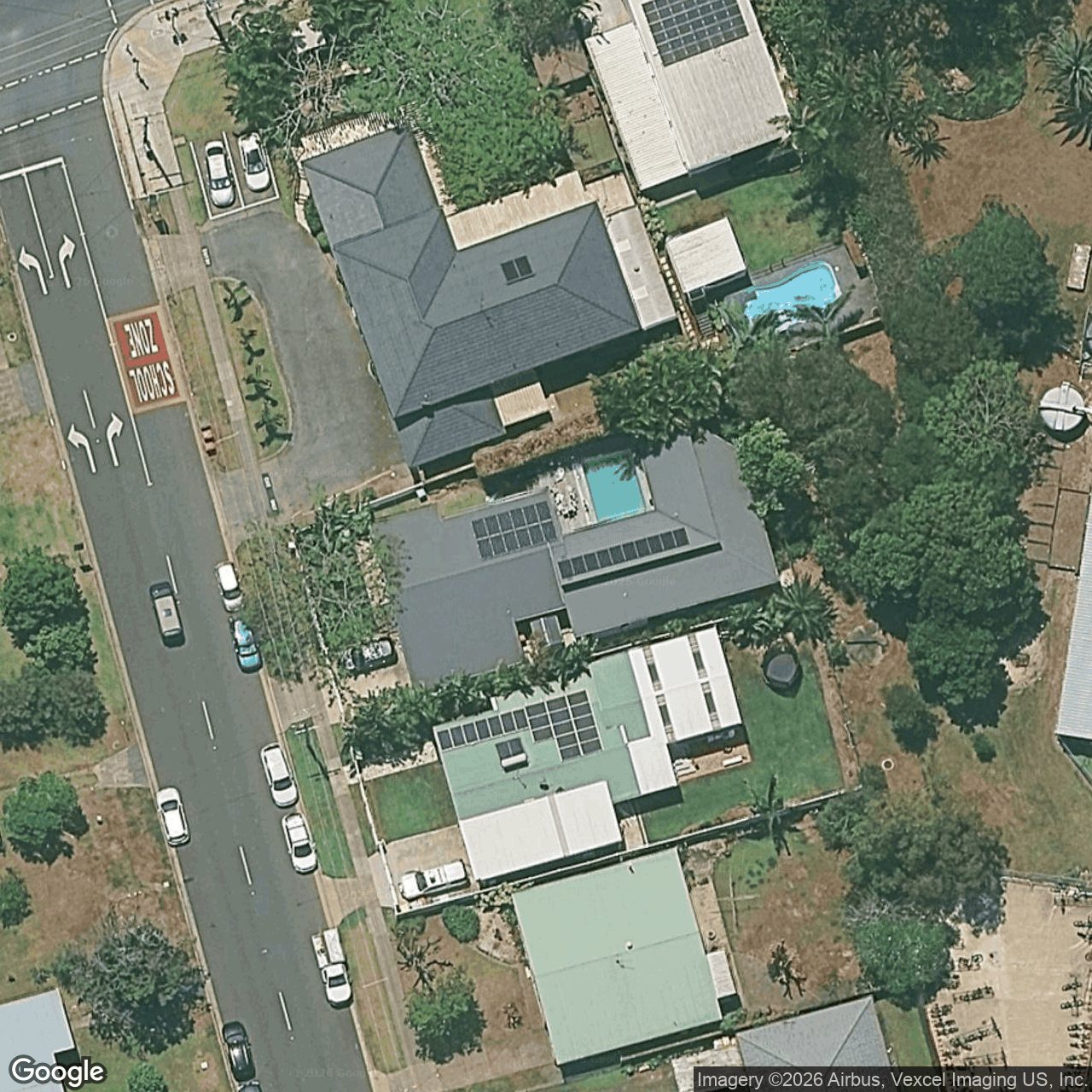 Aerial view of 4 Mitchell Avenue, Currumbin QLD 4223