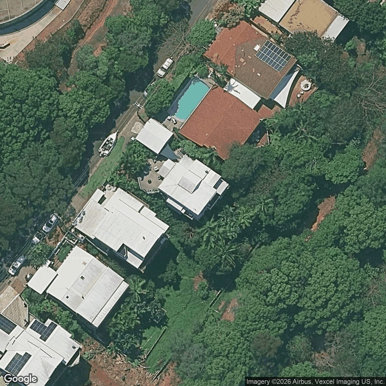 Aerial view of 67 Crest Drive, Currumbin QLD 4223