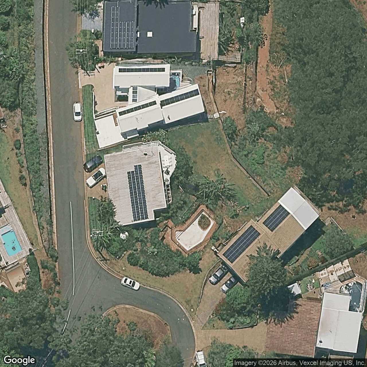 Aerial view of 1 Lansell Avenue, Currumbin QLD 4223