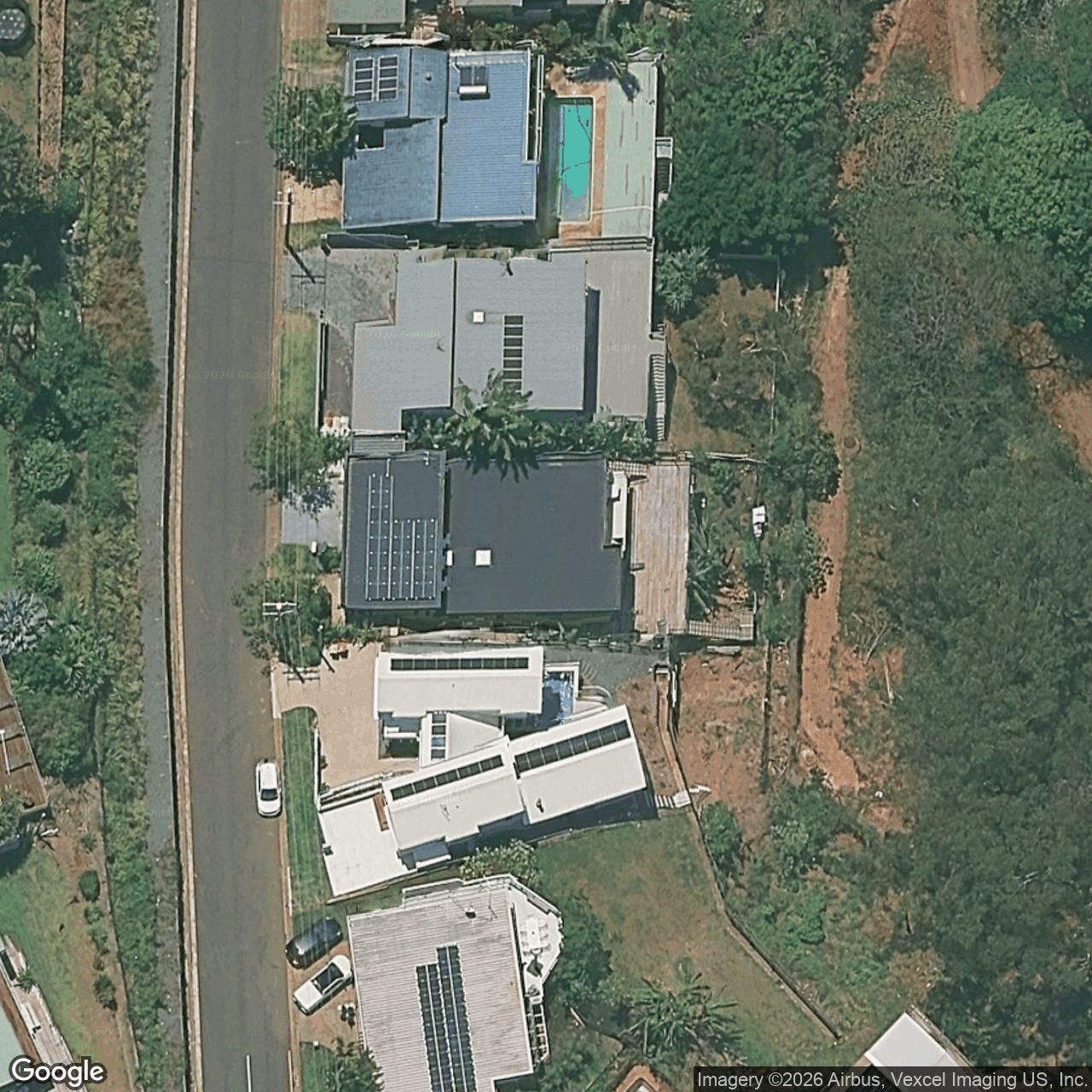 Aerial view of 5 Lansell Avenue, Currumbin QLD 4223
