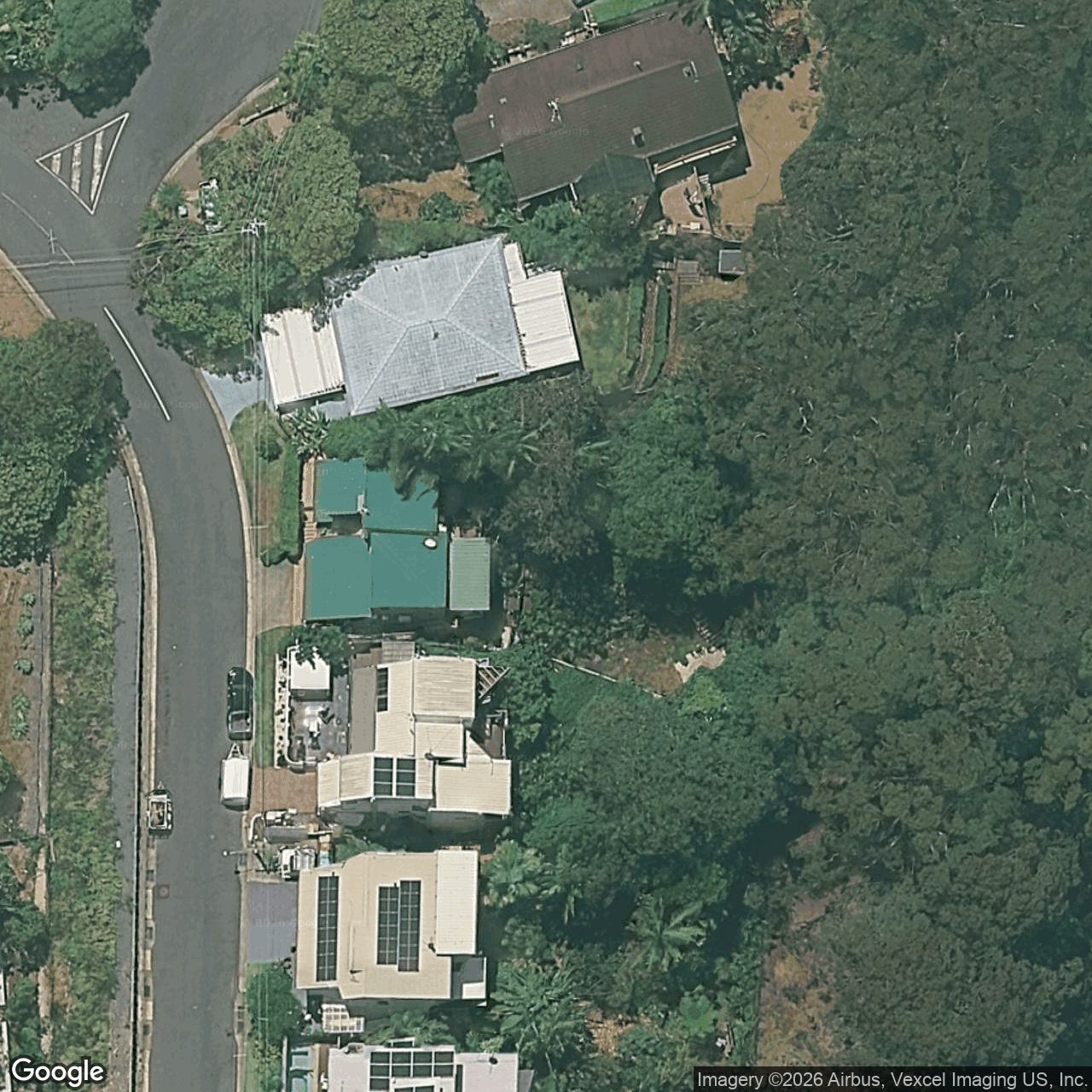 Aerial view of 23 Lansell Avenue, Currumbin QLD 4223