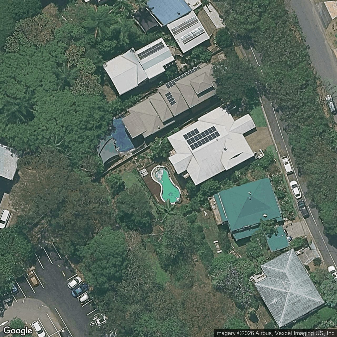 Aerial view of 30 Woodgee Street, Currumbin QLD 4223
