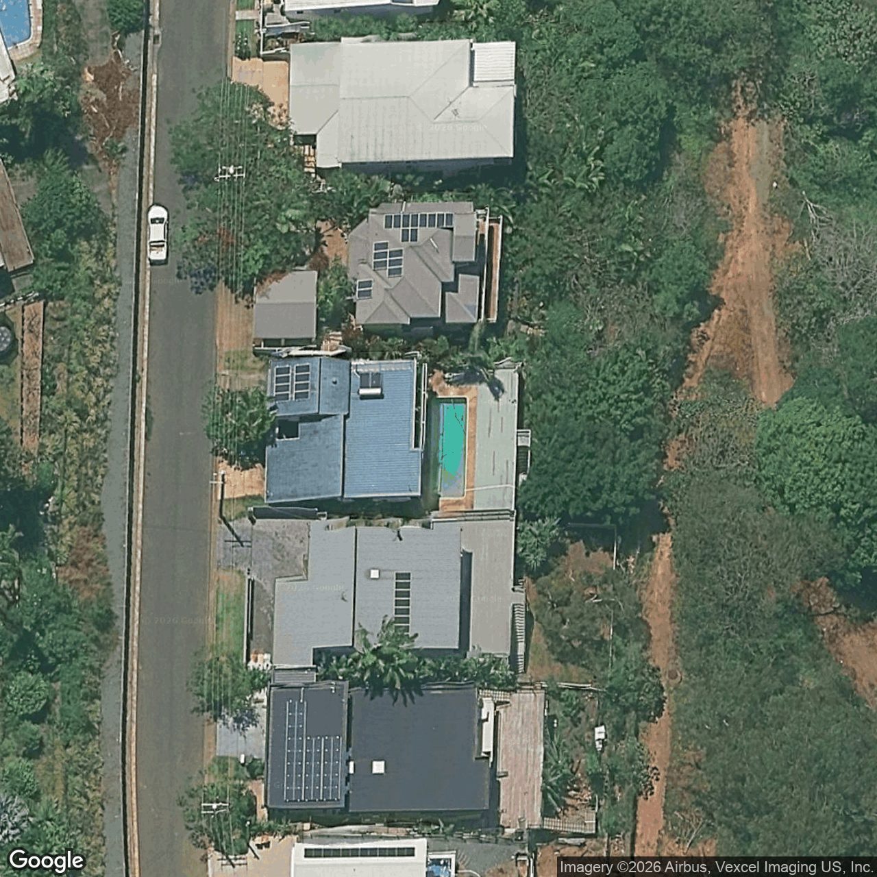 Aerial view of 9 Lansell Avenue, Currumbin QLD 4223