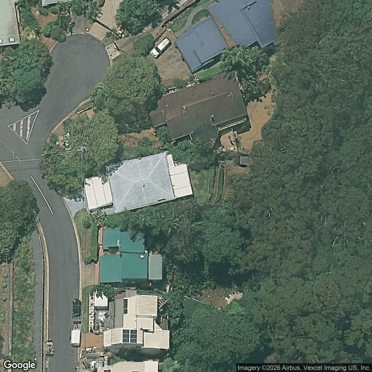 Aerial view of 25 Lansell Avenue, Currumbin QLD 4223