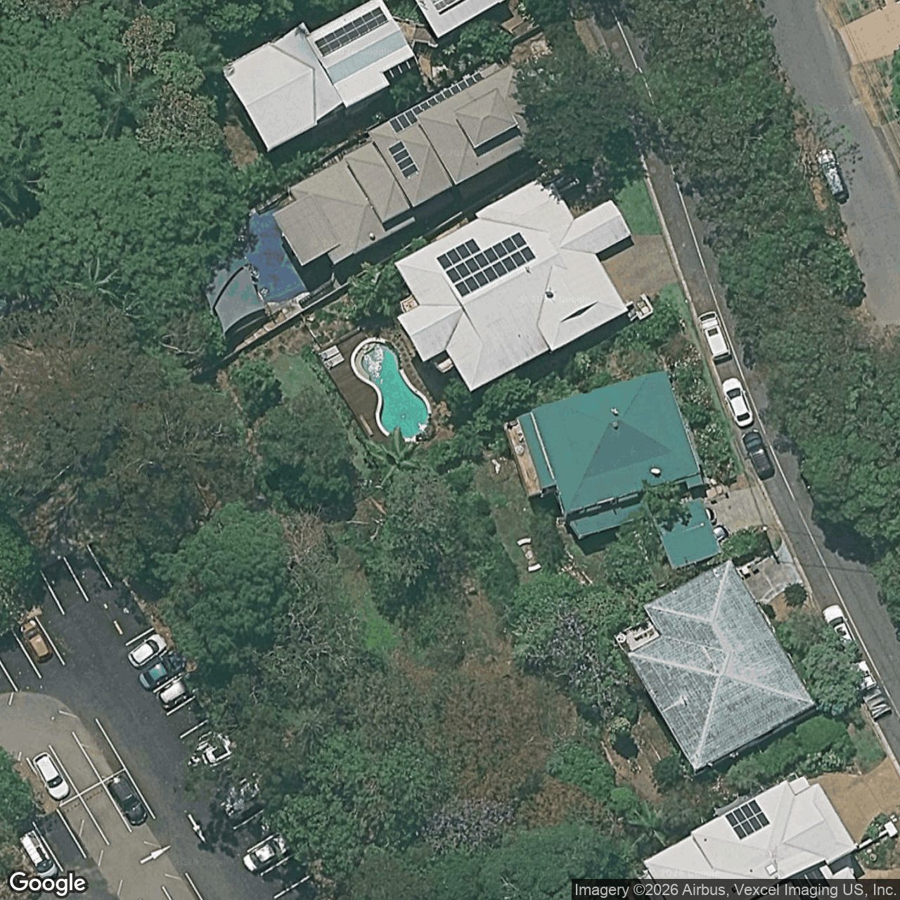 Aerial view of 30A Woodgee Street, Currumbin QLD 4223