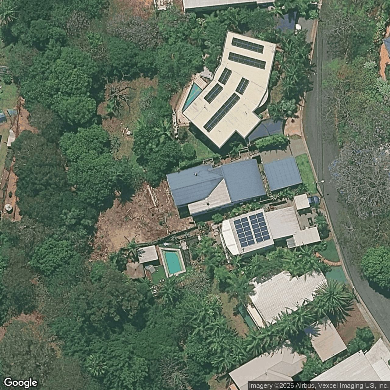 Aerial view of 16 Albany Avenue, Currumbin QLD 4223