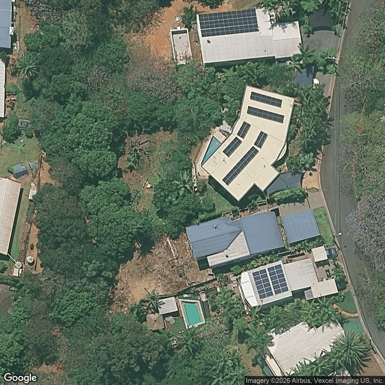 Aerial view of 18 Albany Avenue, Currumbin QLD 4223