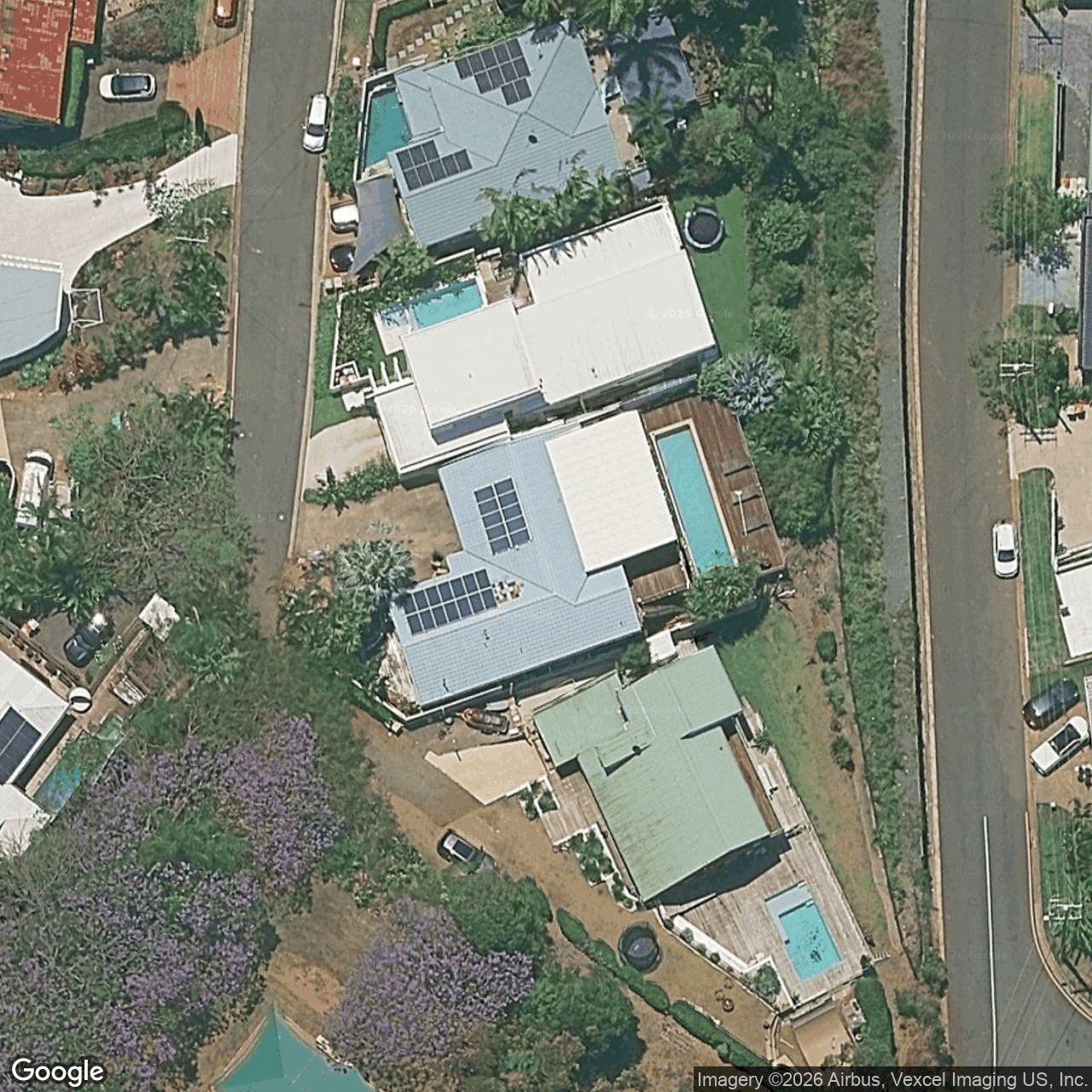 Aerial view of 17 Pall Mall Avenue, Currumbin QLD 4223