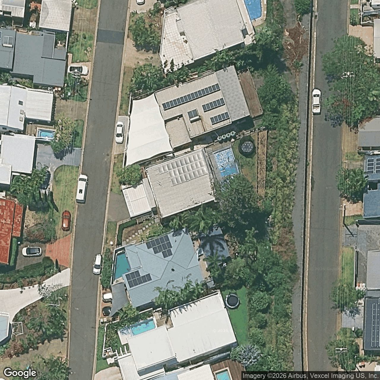 Aerial view of 11 Pall Mall Avenue, Currumbin QLD 4223