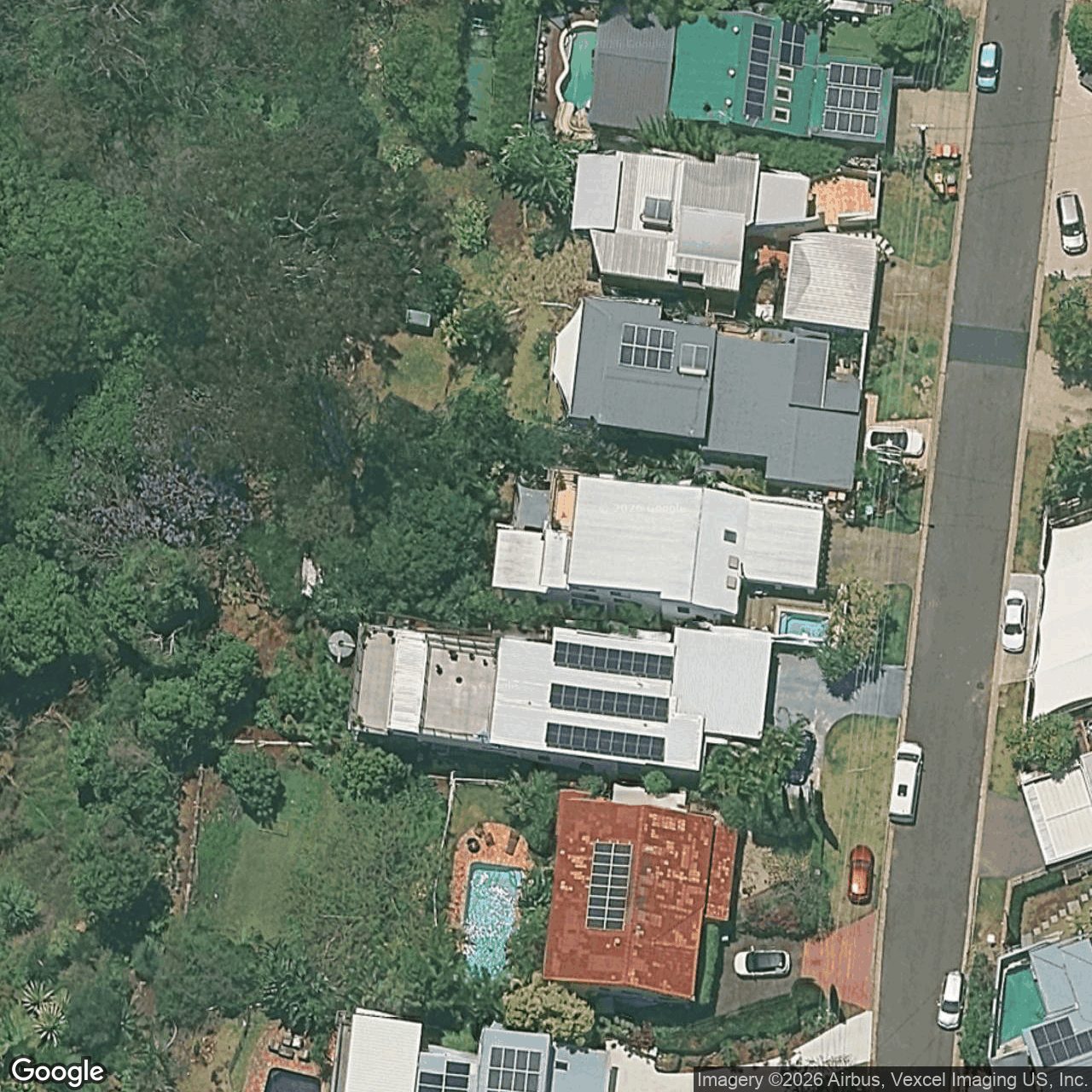Aerial view of 14 Pall Mall Avenue, Currumbin QLD 4223