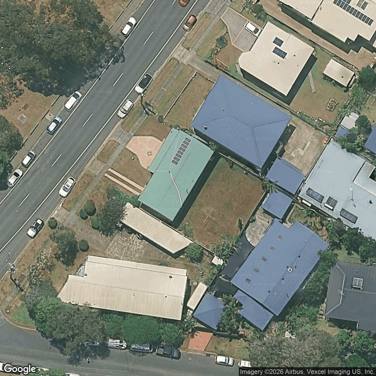 Aerial view of 112 Duringan Street, Currumbin QLD 4223