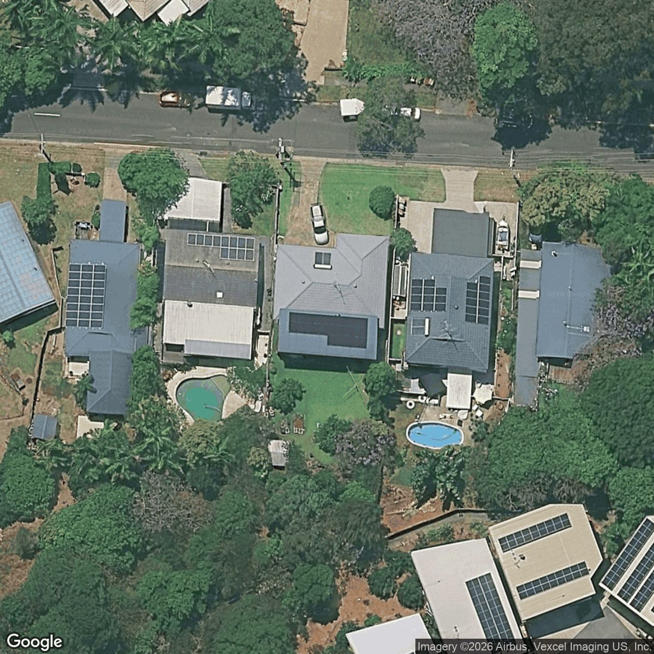 Aerial view of 18 Alpha Avenue, Currumbin QLD 4223