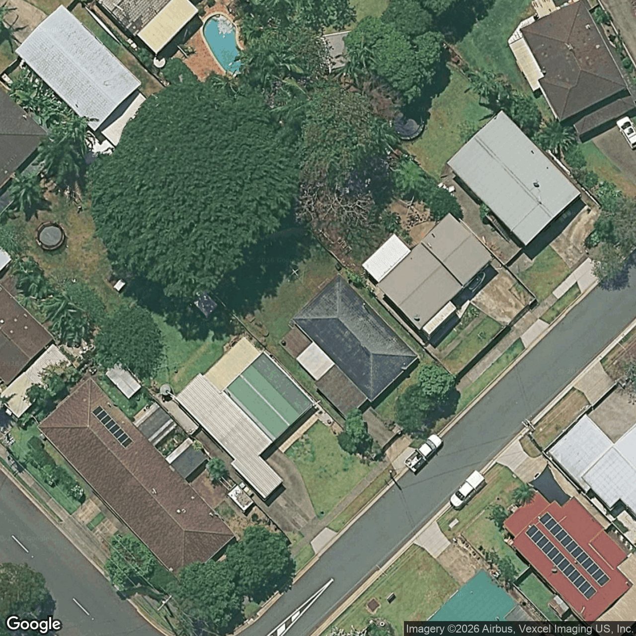 Aerial view of 5 Alpha Avenue, Currumbin QLD 4223