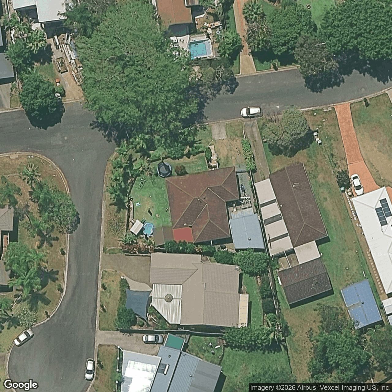 Aerial view of 2 Marma Court, Currumbin QLD 4223