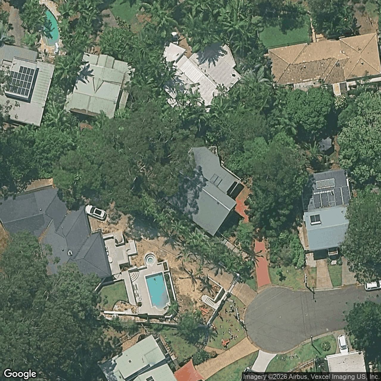 Aerial view of 21 Regent Street, Currumbin QLD 4223