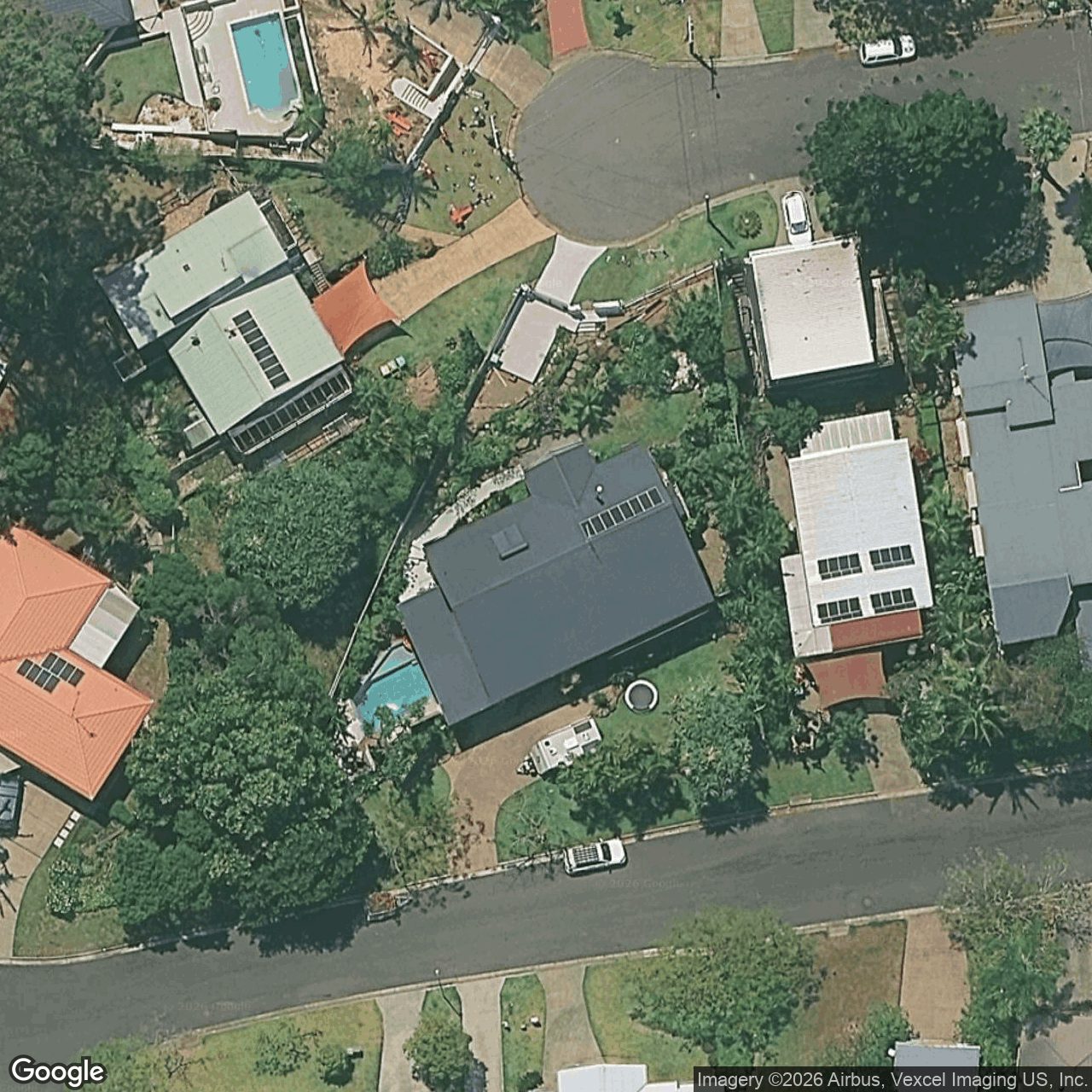 Aerial view of 22 Regent Street, Currumbin QLD 4223