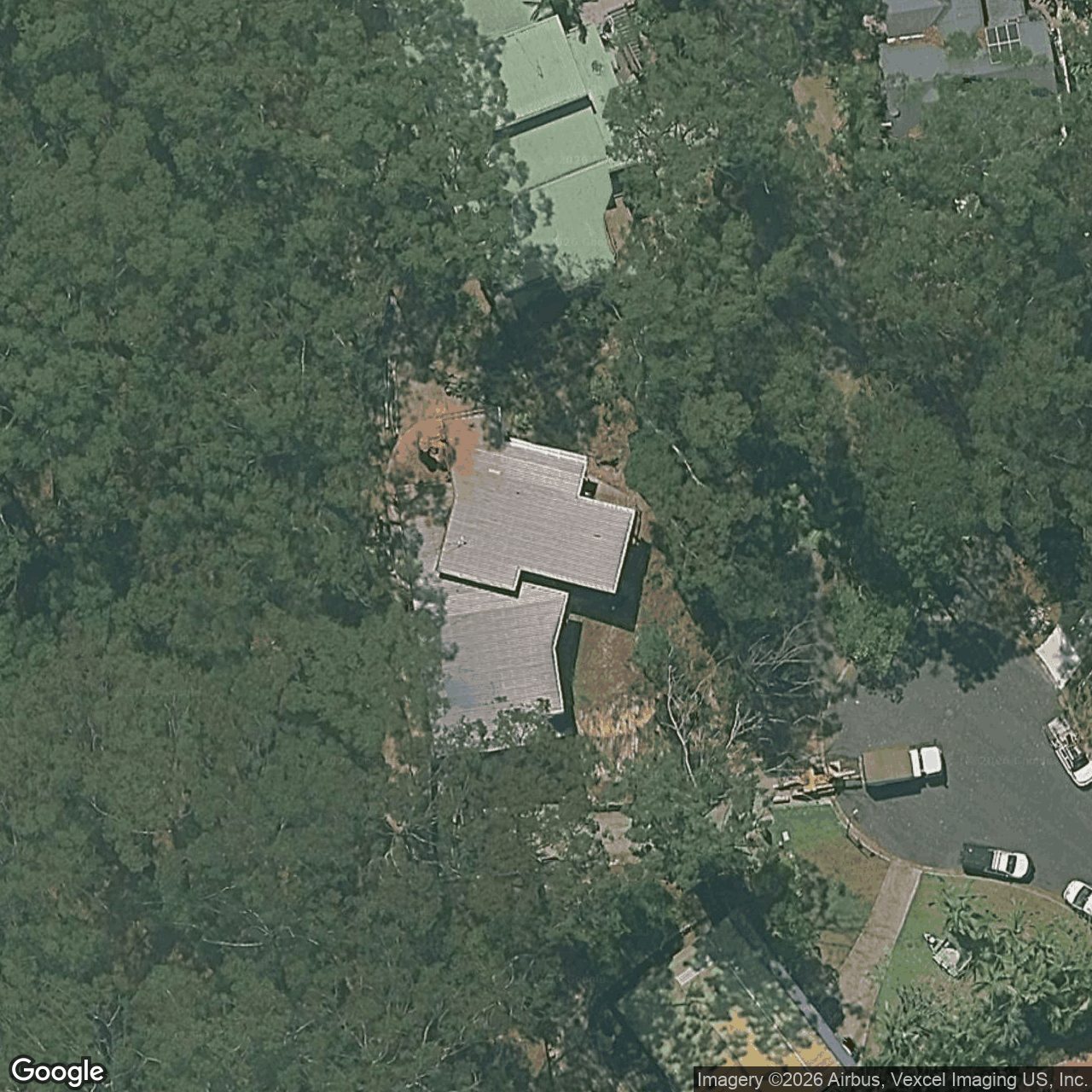 Aerial view of 88 Blamey Drive, Currumbin QLD 4223