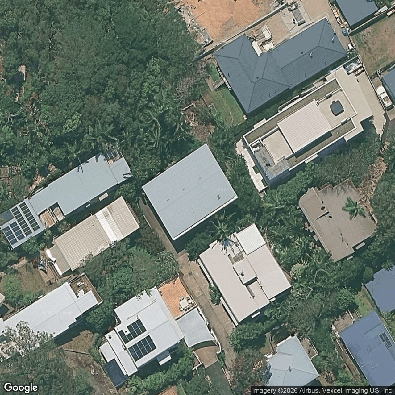 Aerial view of 7 Barker Street, Currumbin QLD 4223