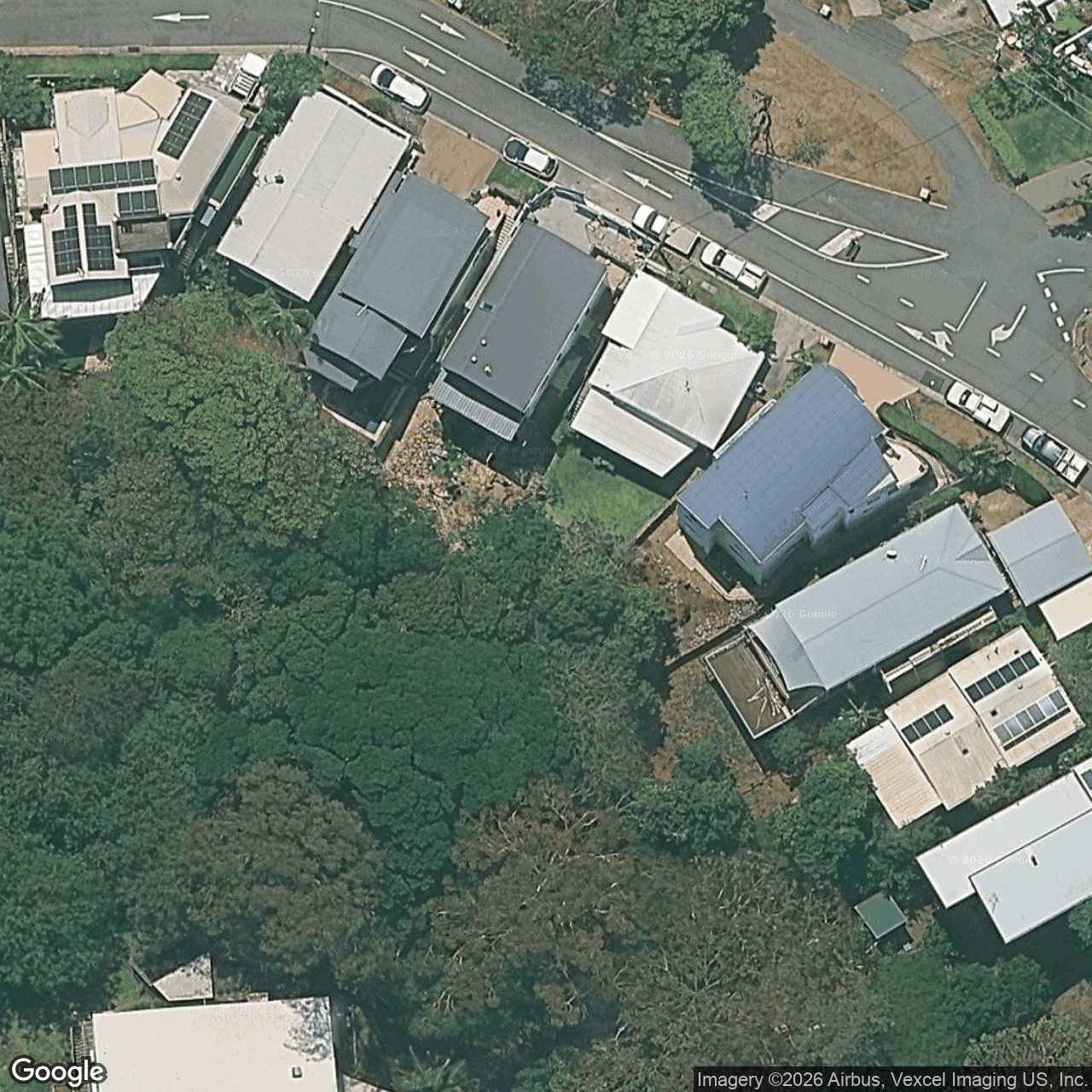 Aerial view of 48 Woodgee Street, Currumbin QLD 4223