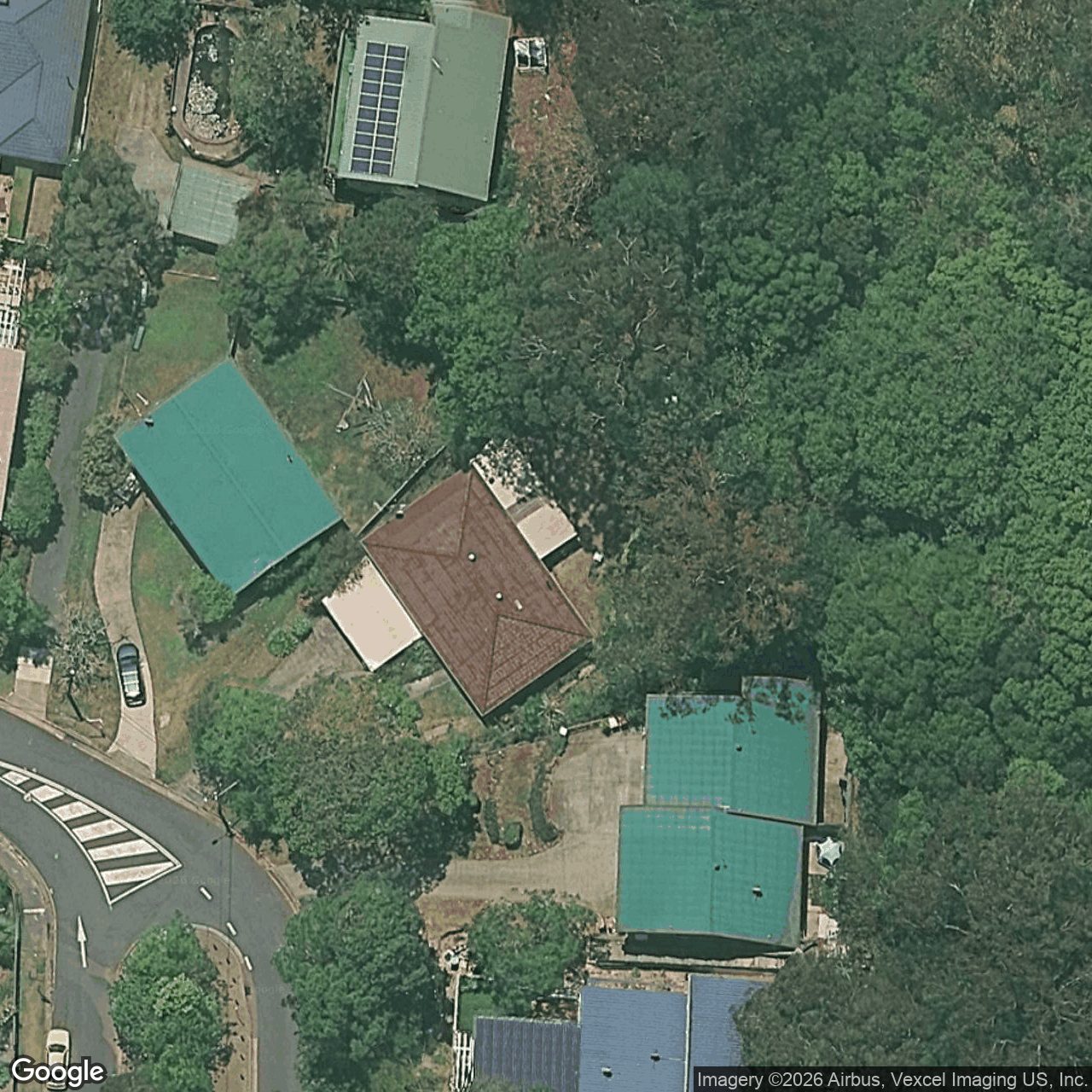 Aerial view of 2 Westview Road, Currumbin QLD 4223