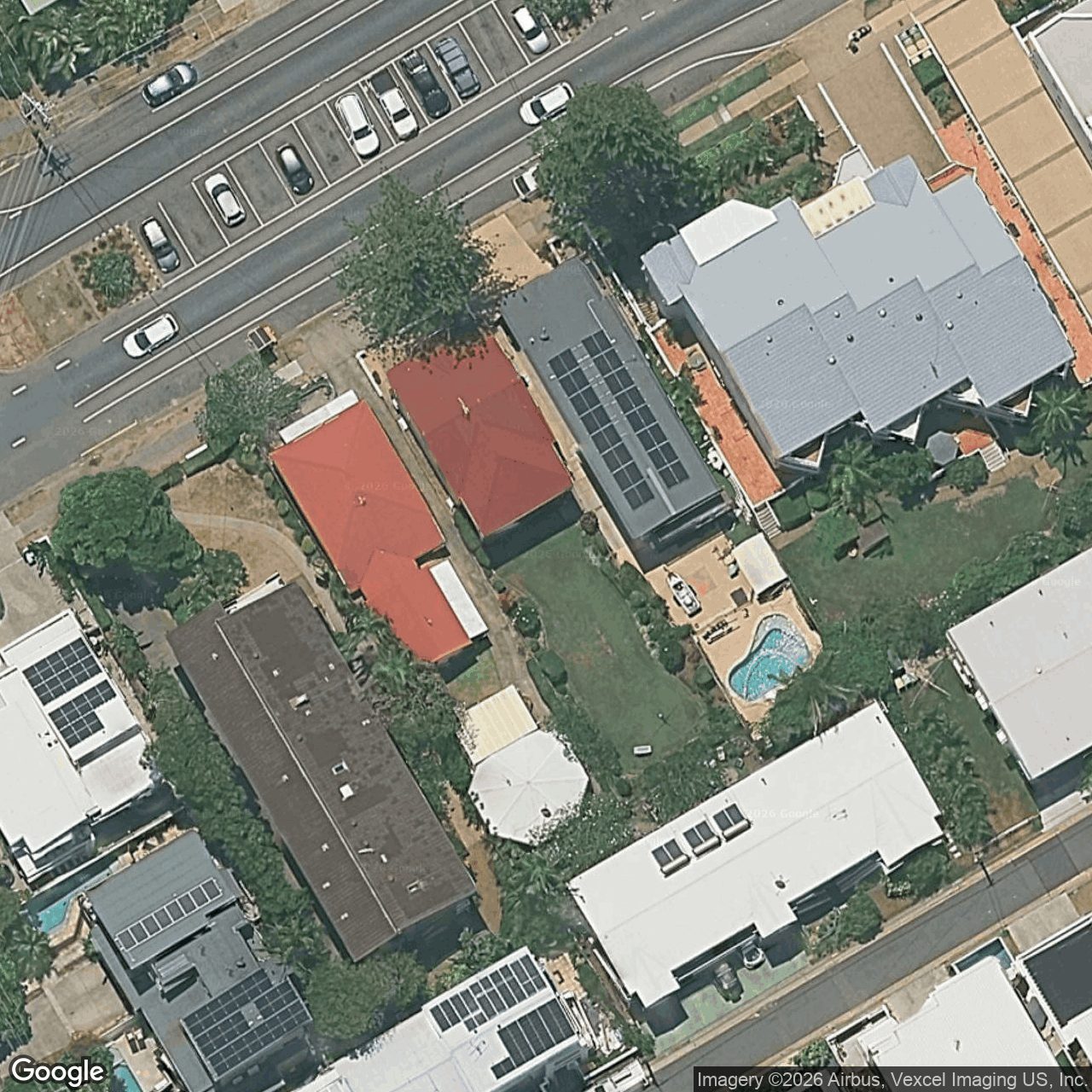 Aerial view of 14 Tomewin Street, Currumbin QLD 4223