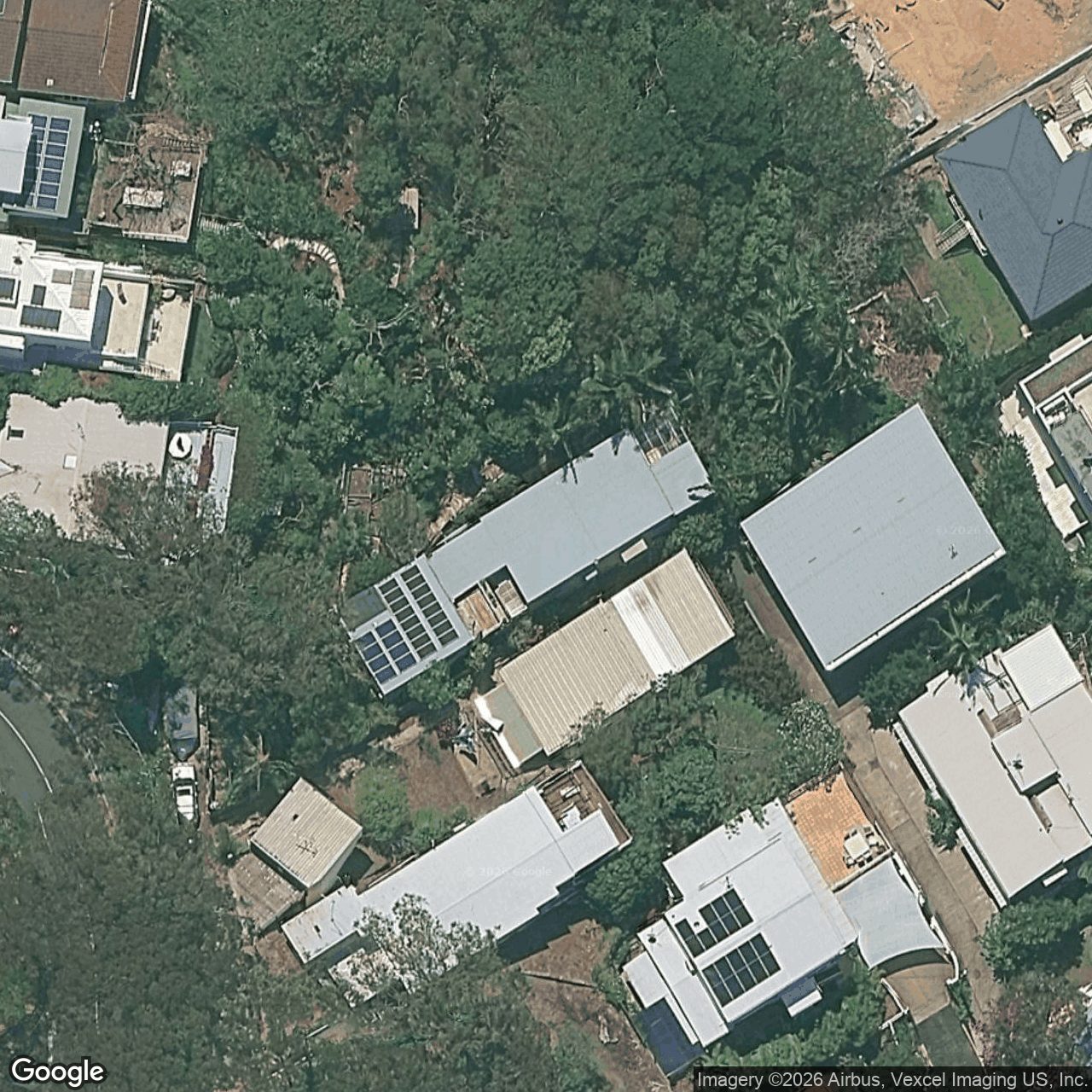 Aerial view of 87 Woodgee Street, Currumbin QLD 4223