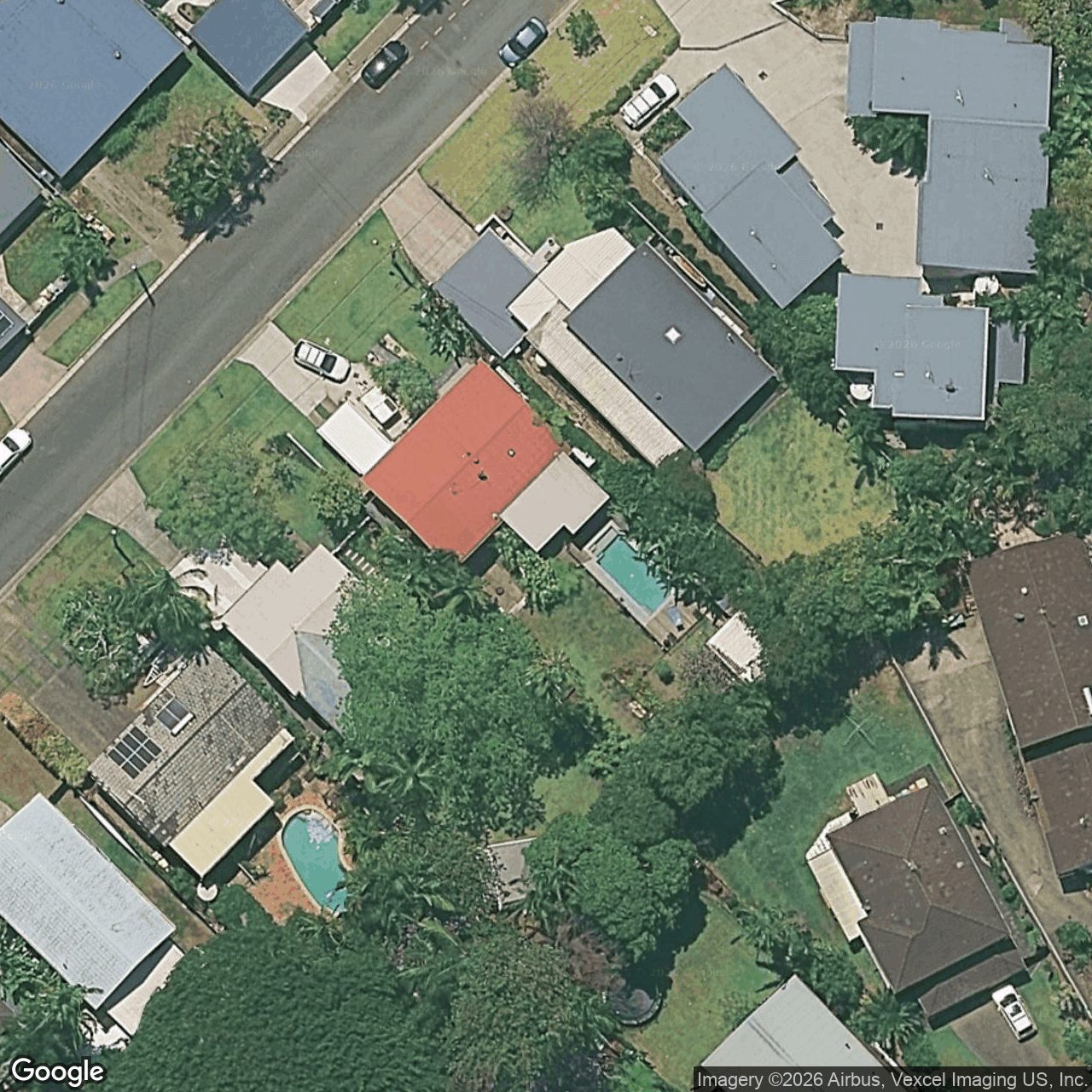 Aerial view of 40 Westview Road, Currumbin QLD 4223