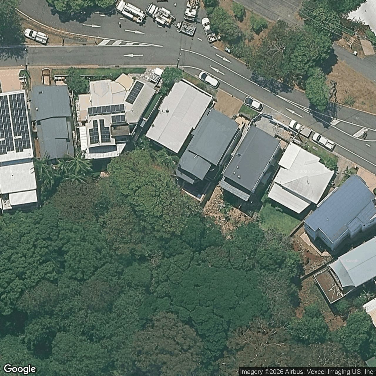 Aerial view of 52 Woodgee Street, Currumbin QLD 4223