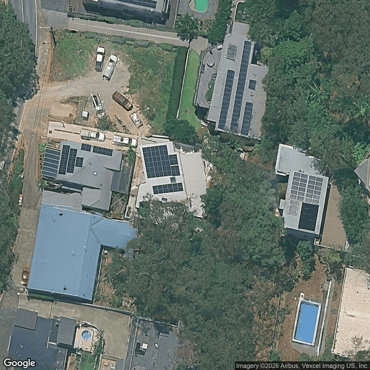 Aerial view of 8 Duringan Street, Currumbin QLD 4223