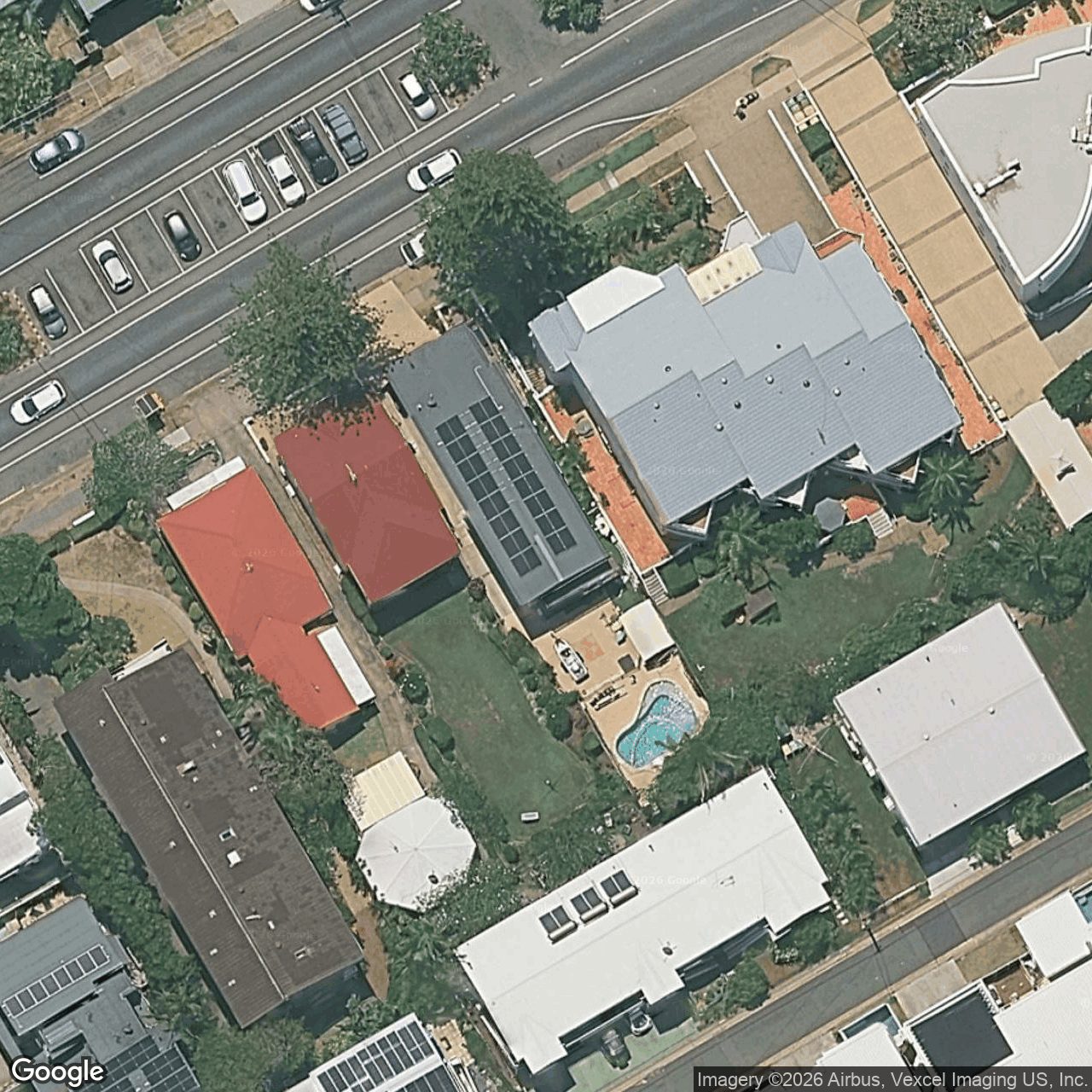 Aerial view of 12 Tomewin Street, Currumbin QLD 4223