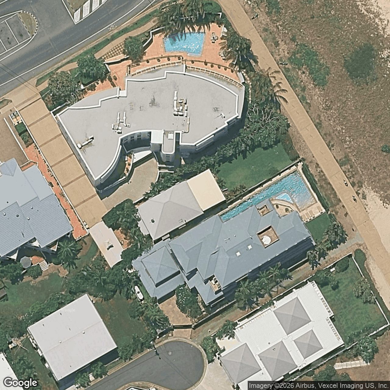 Aerial view of 4A Tomewin Street, Currumbin QLD 4223