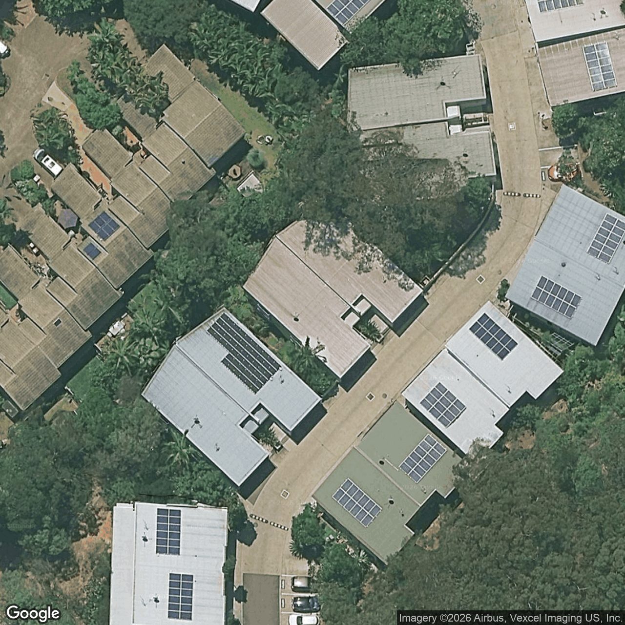 Aerial view of 23 Currumbin Chase, Currumbin QLD 4223