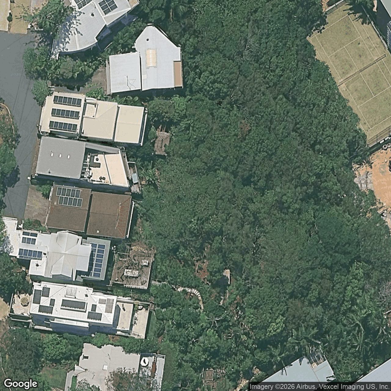 Aerial view of 9 James Street, Currumbin QLD 4223
