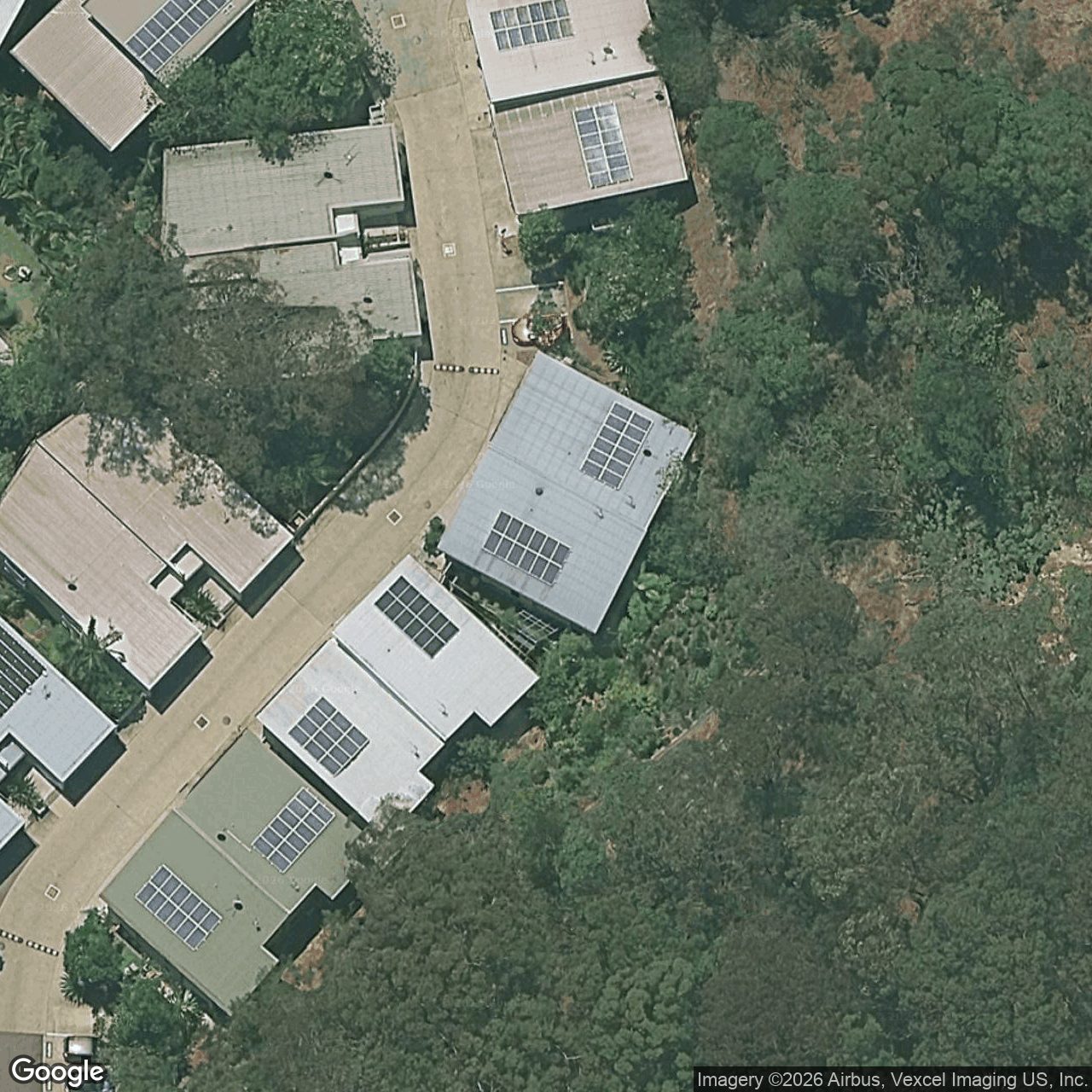 Aerial view of 20 Currumbin Chase, Currumbin QLD 4223
