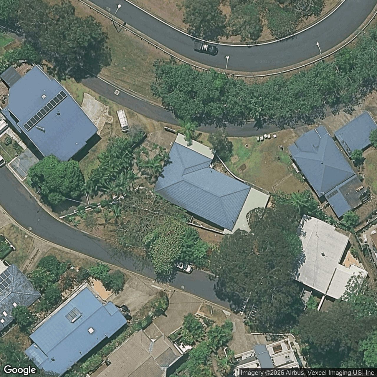 Aerial view of 4 Dandaloo Drive, Currumbin QLD 4223