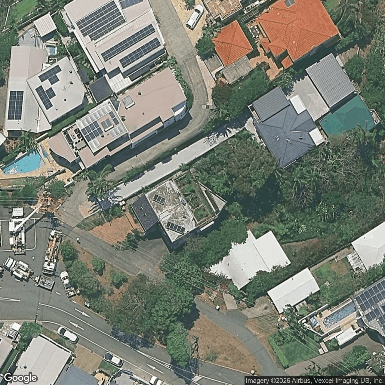 Aerial view of 63 Woodgee Street, Currumbin QLD 4223