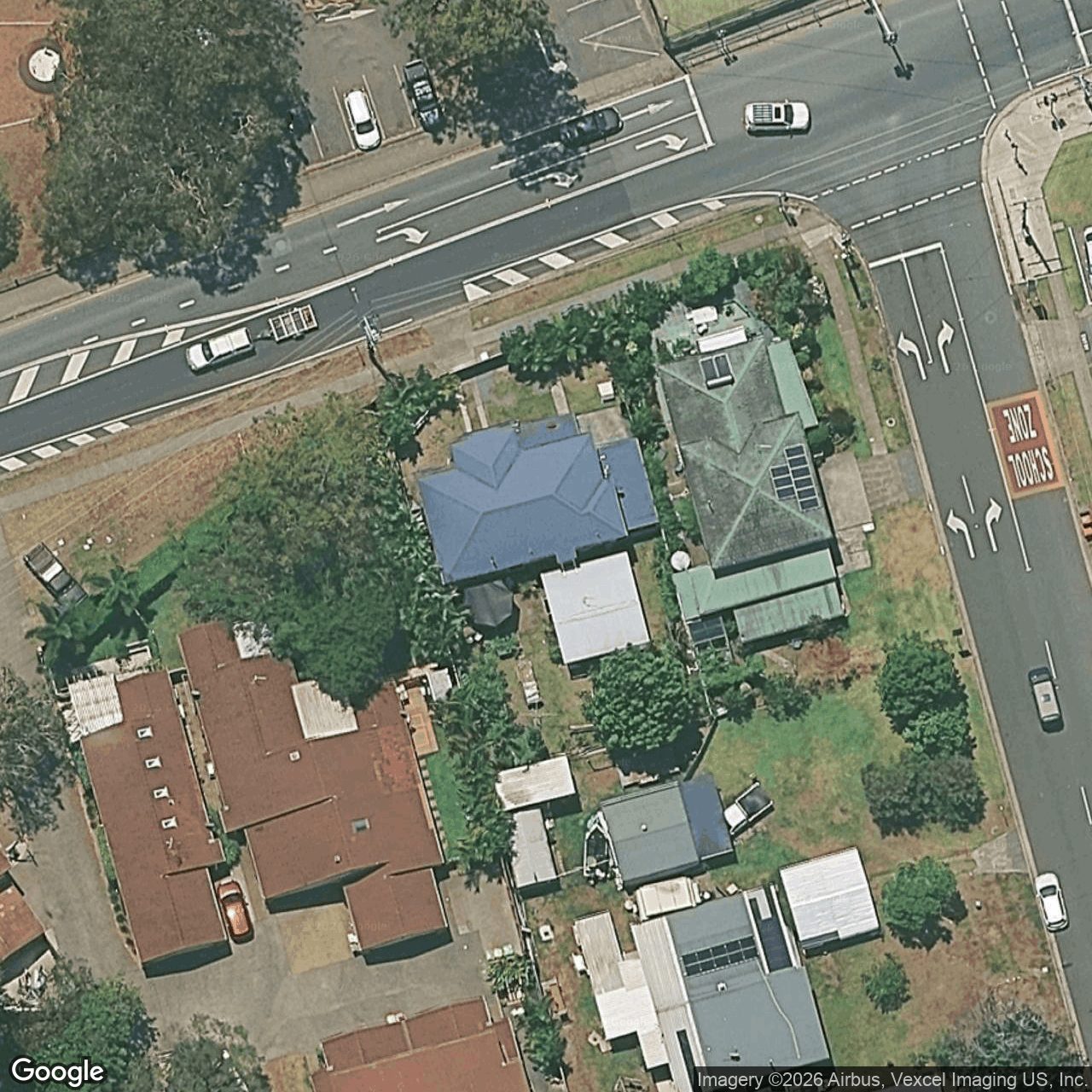 Aerial view of 156 Duringan Street, Currumbin QLD 4223