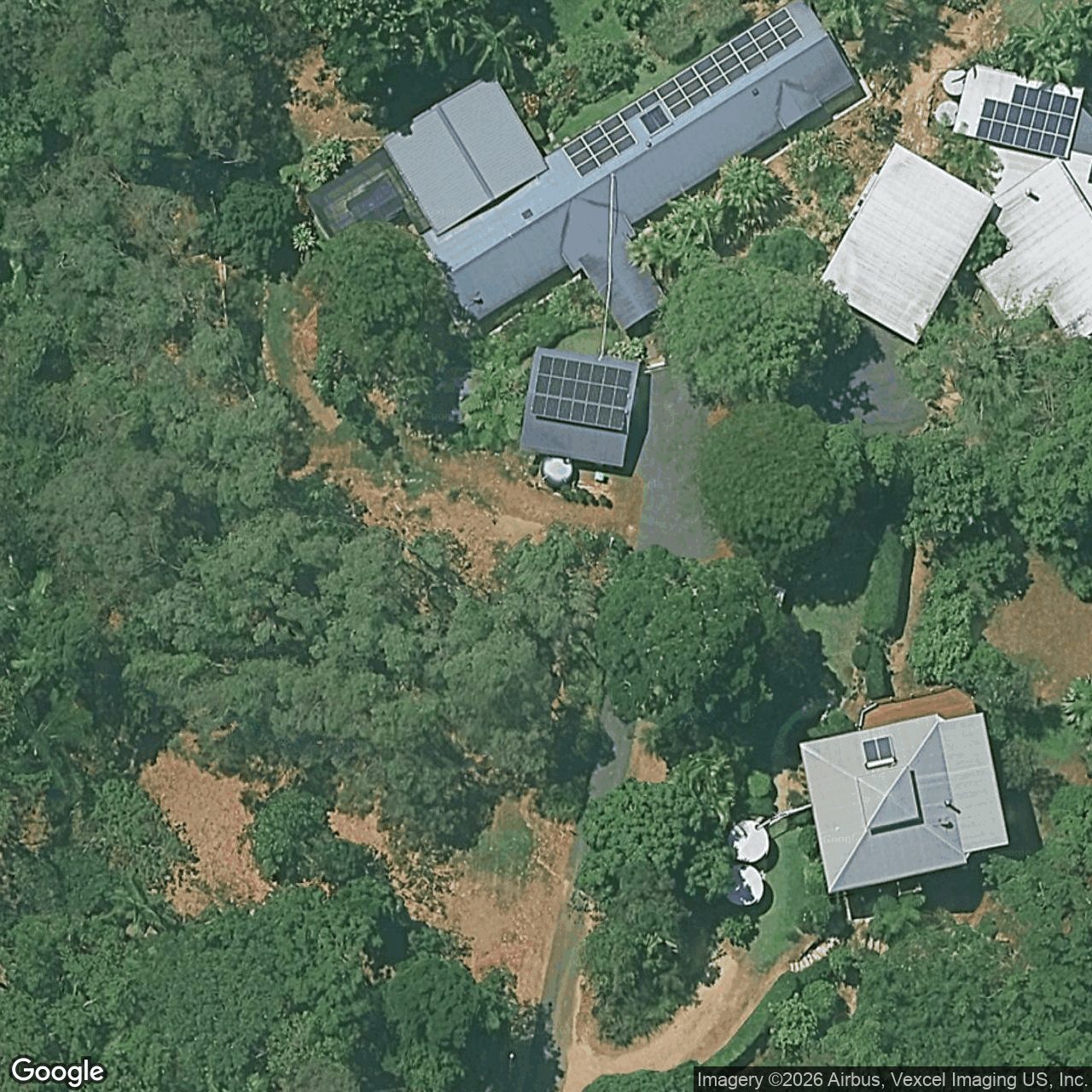 Aerial view of 13 Wattlebird Court, Currumbin Valley QLD 4223
