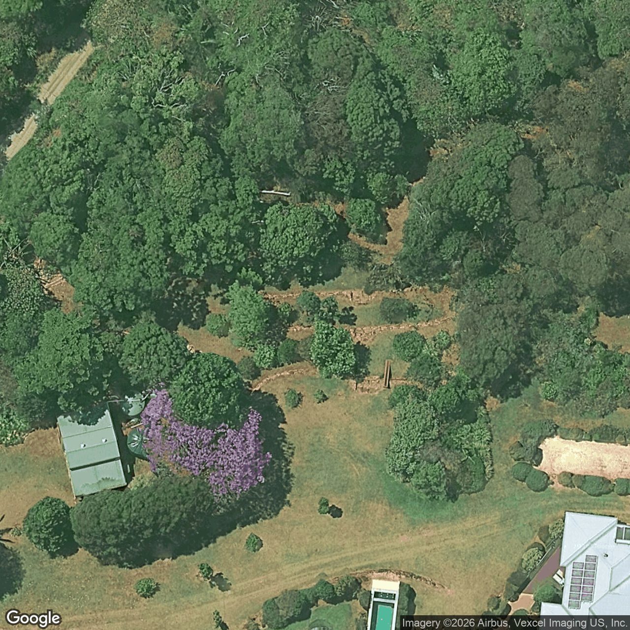 Aerial view of 74 Brocks Road, Currumbin Valley QLD 4223