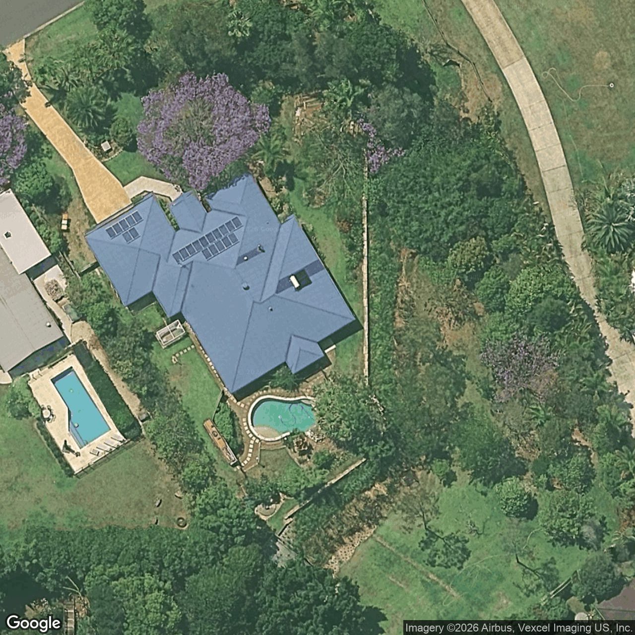 Aerial view of 82 Aqua Promenade, Currumbin Valley QLD 4223