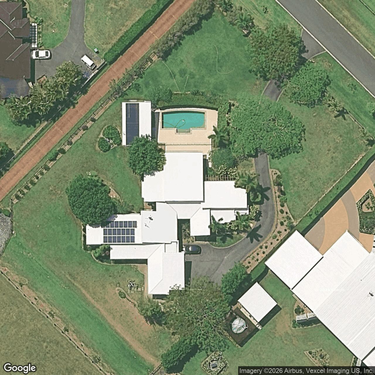 Aerial view of 109 Aqua Promenade, Currumbin Valley QLD 4223