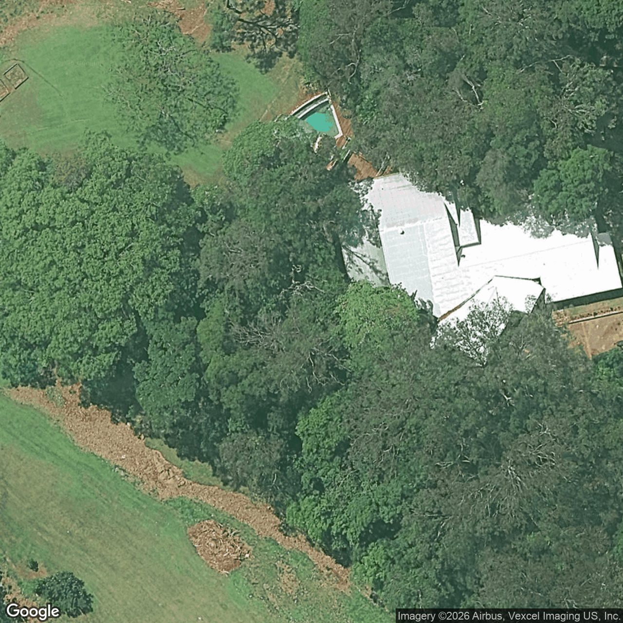 Aerial view of 810 Currumbin Creek Road, Currumbin Valley QLD 4223