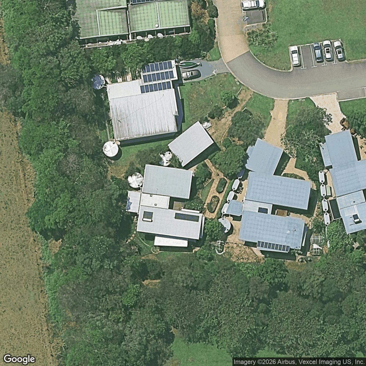 Aerial view of 3 Natures Close, Currumbin Valley QLD 4223
