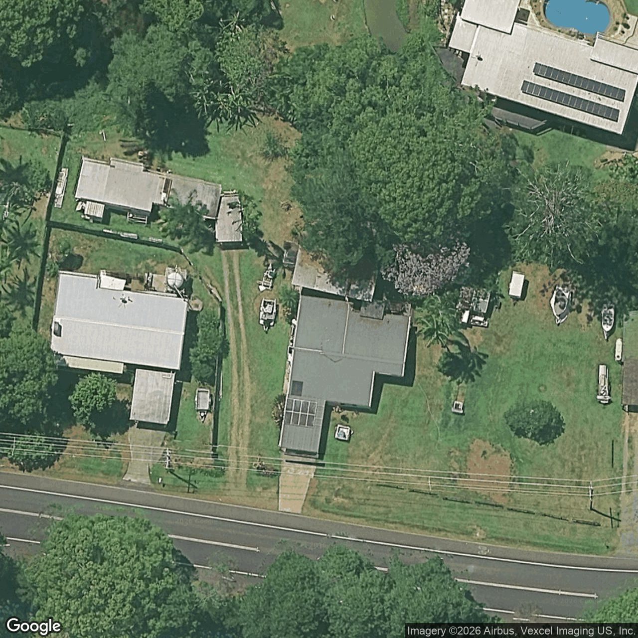 Aerial view of 484 Currumbin Creek Road, Currumbin Valley QLD 4223