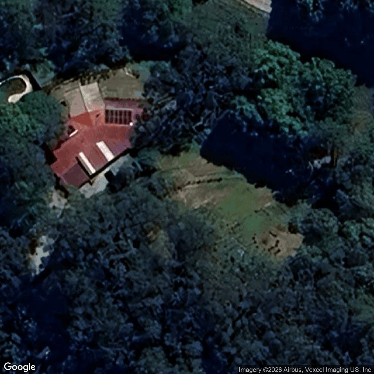 Aerial view of 1464 Currumbin Creek Road, Currumbin Valley QLD 4223